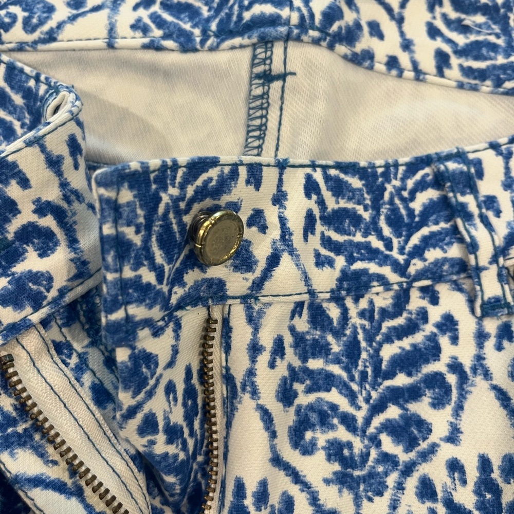 J.McLaughlin blue patterned pants - Picture 6 of 6